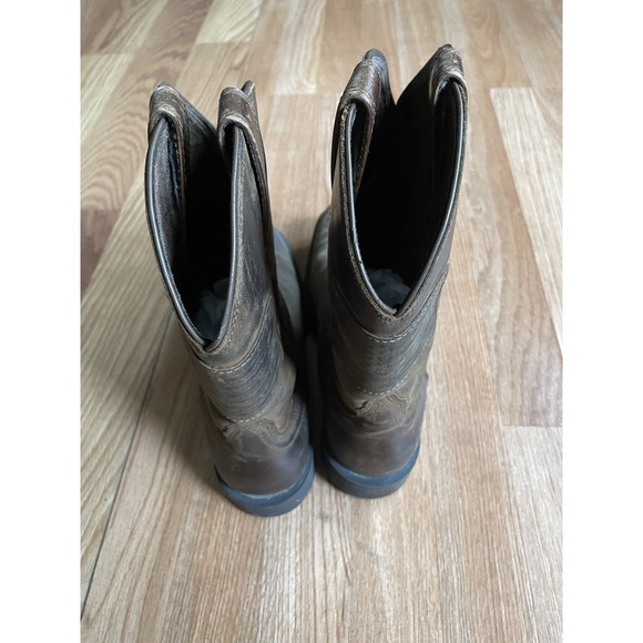 Ariat Boots Mens Sz 9.5 D Rambler Patriot Brown Flag 10029692 Western Cowboy - Picture 4 of 13